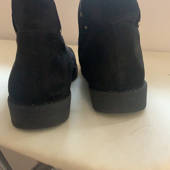 Tall black studded Sam Edelman Knee Boots - Picture 7 of 13